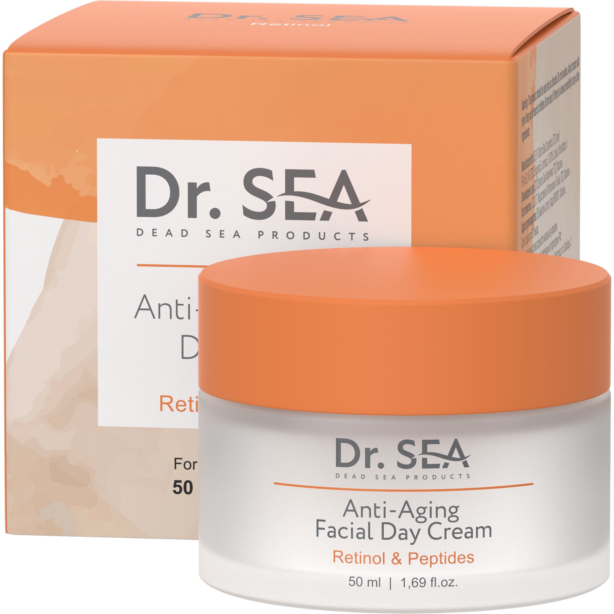 ANTI-AGING FACIAL DAY CREAM - RETINOL & PEPTIDES, 50 ml